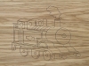 Train Engrave Design