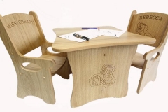 Children's Personalised Table and Chair set. Children's Personalised Table and Chair set.
