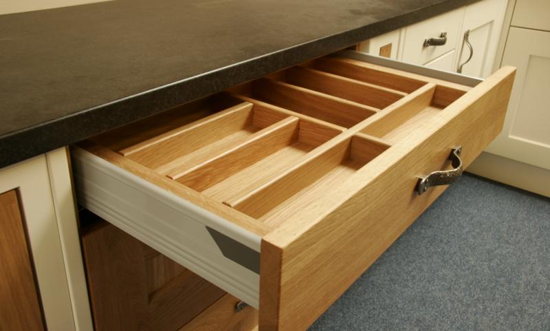 Wooden Cutlery Insert to suit Blumotion Drawer